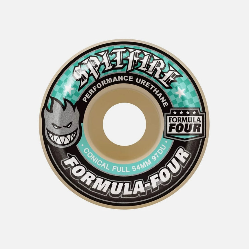SPITFIRE F4 Conical Full 97DU Wheels - Natural