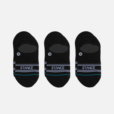 STANCE Basic No Show Sock 3 Pack - Black