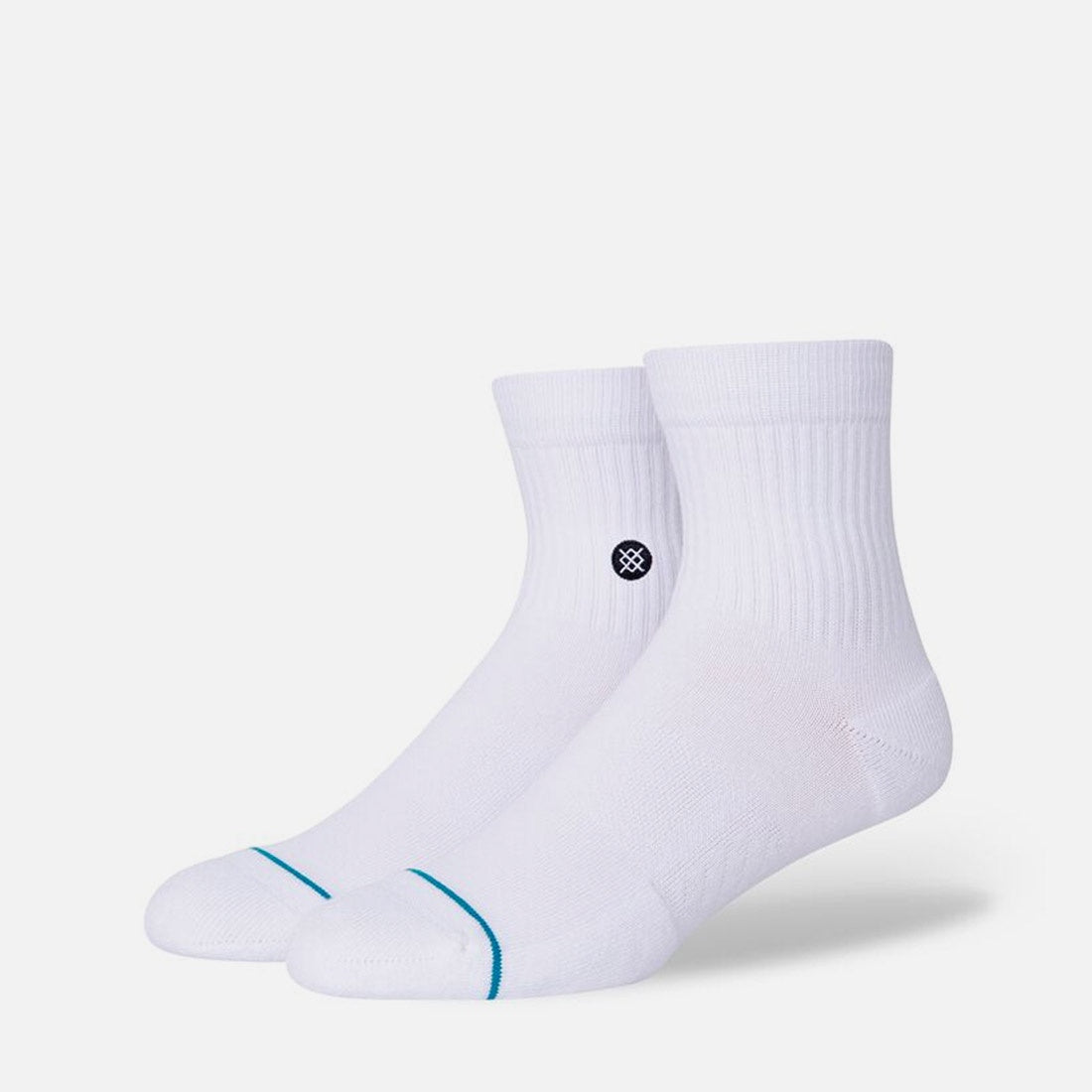 STANCE Icon Quarter Sock - White