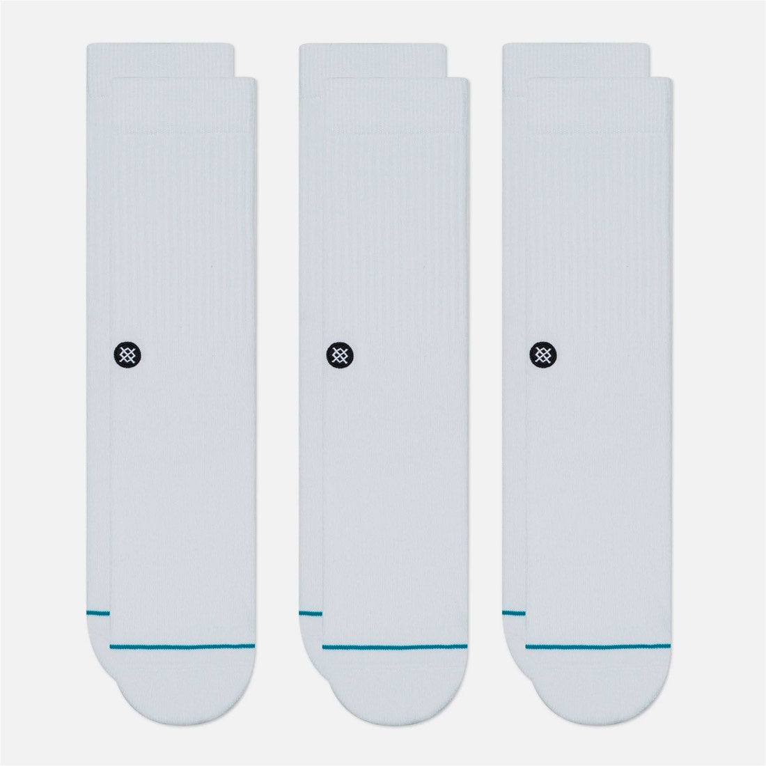 STANCE Icon Sock 3 Pack - White