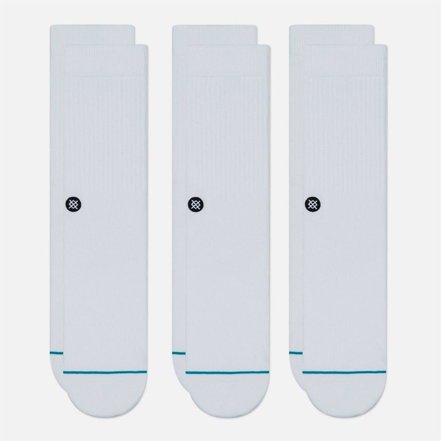 STANCE Icon Sock 3 Pack - White