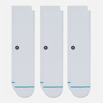 STANCE Icon Sock 3 Pack - White