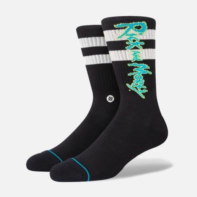 STANCE Rick & Morty Sock - Black