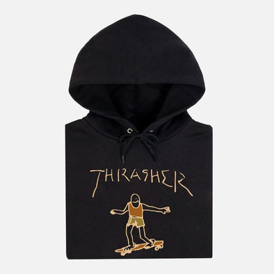 THRASHER Gonz Hood - Black/Brown