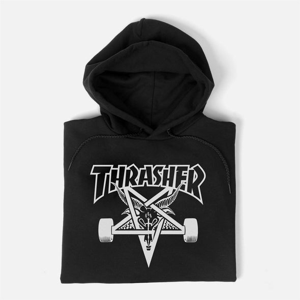 THRASHER Skate Goat Hood - Black
