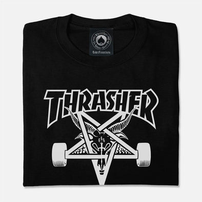 THRASHER Skate Goat Tee - Black