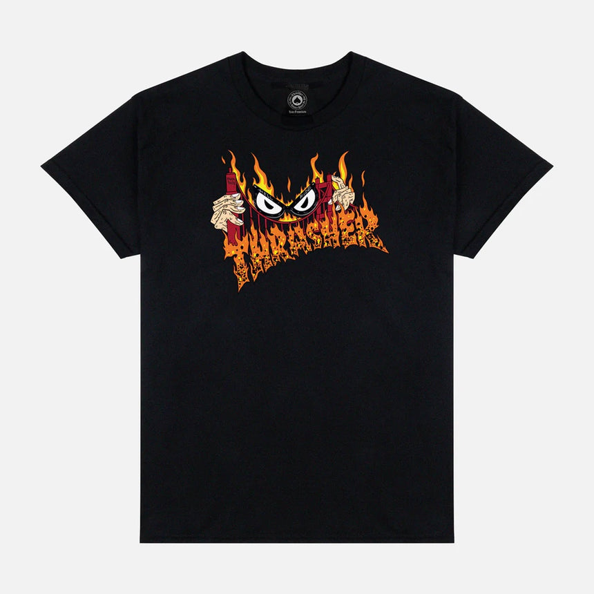 THRASHER Sucka Free Tee - Black