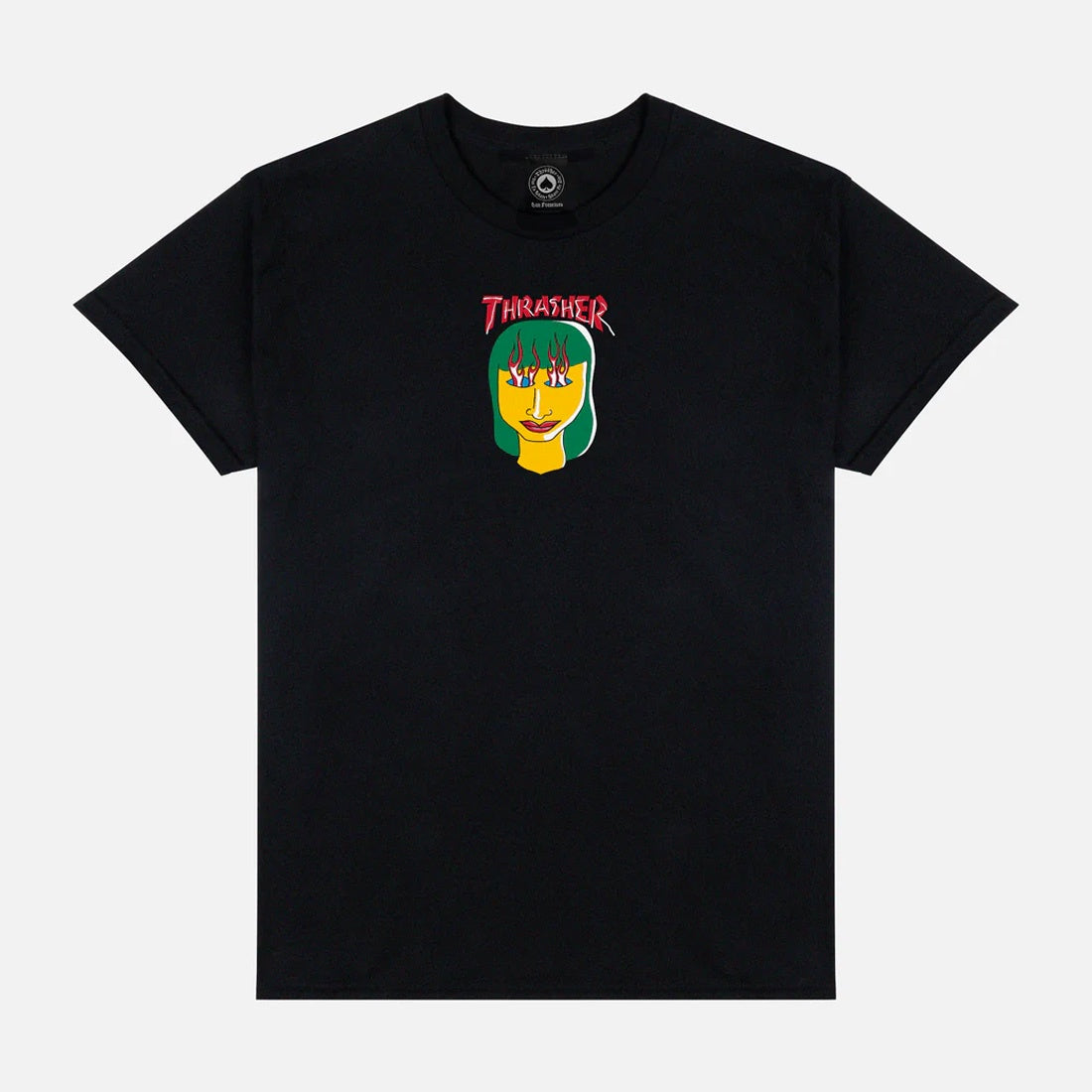 THRASHER Talk Shit Tee - Black