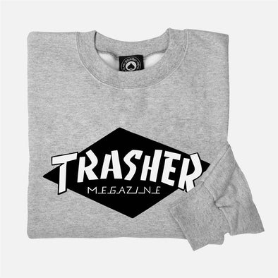 THRASHER Trasher Crew - Grey