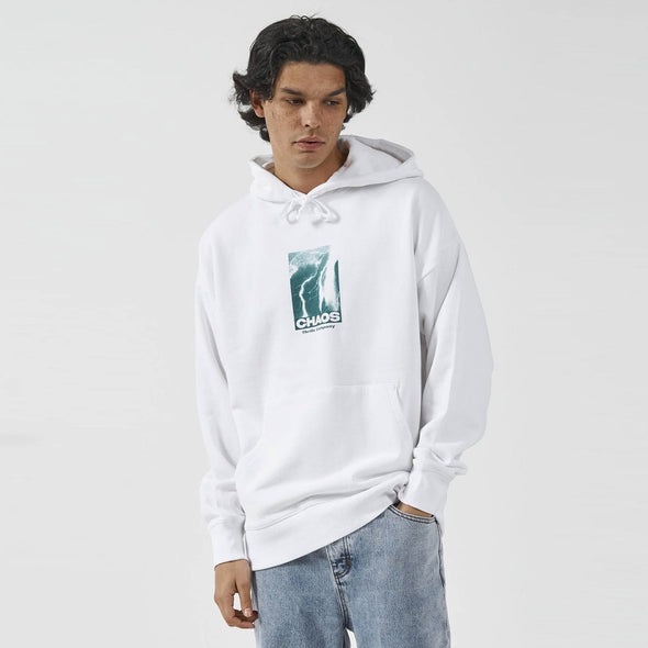 THRILLS Electric Chaos Slouch Pull On Hood - White