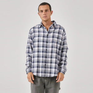 THRILLS Energy Special Long Sleeve Shirt - Navy