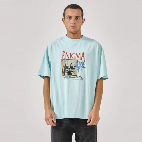 THRILLS Enigma Box Fit Oversize Tee - Blue