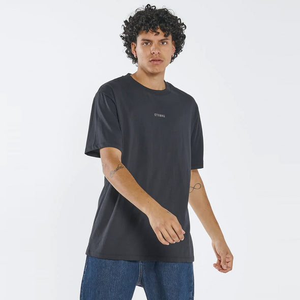 THRILLS Minimal Thrills Merch Fit Tee - Washed Black