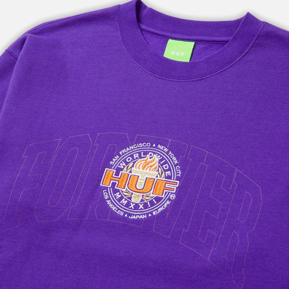 HUF Forever Torch Crew - Purple