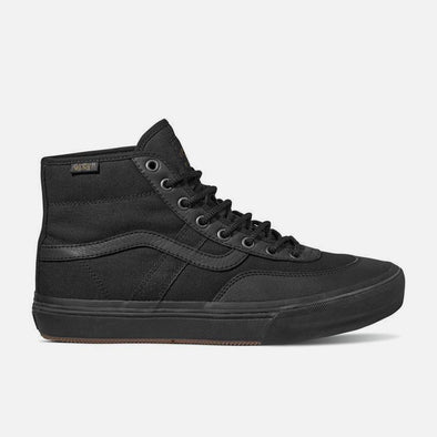 VANS Crockett High Butter Leather - Black/Black