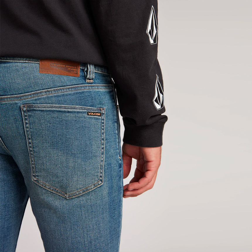 VOLCOM 2X4 Tapered Jean - 70s Indigo
