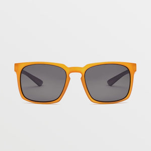 VOLCOM Alive Polarized Sunglasses - Matte Honey