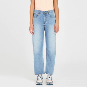VOLCOM Women's Daddio Jean - Vintage Blue