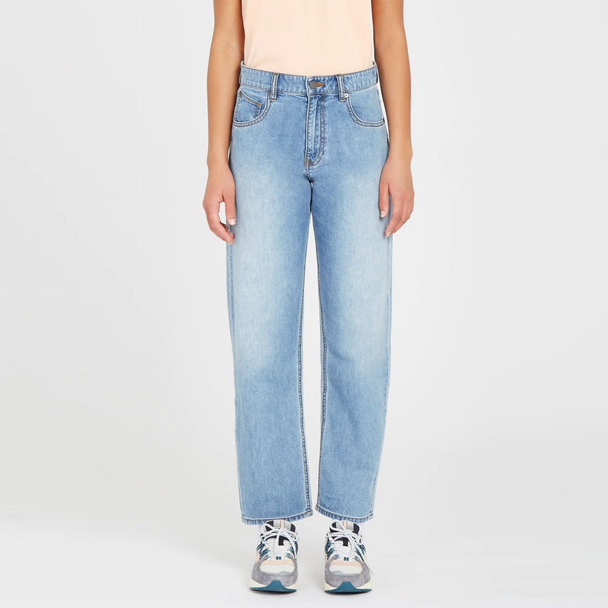 VOLCOM Women's Daddio Jean - Vintage Blue