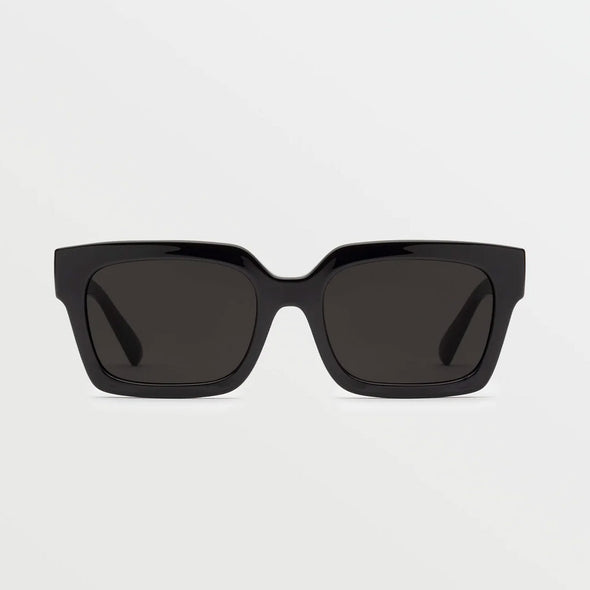 VOLCOM Domeinator Sunglasses - Gloss Black