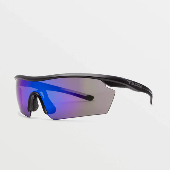 VOLCOM Download Sunglasses - Matte Black Clear Fade