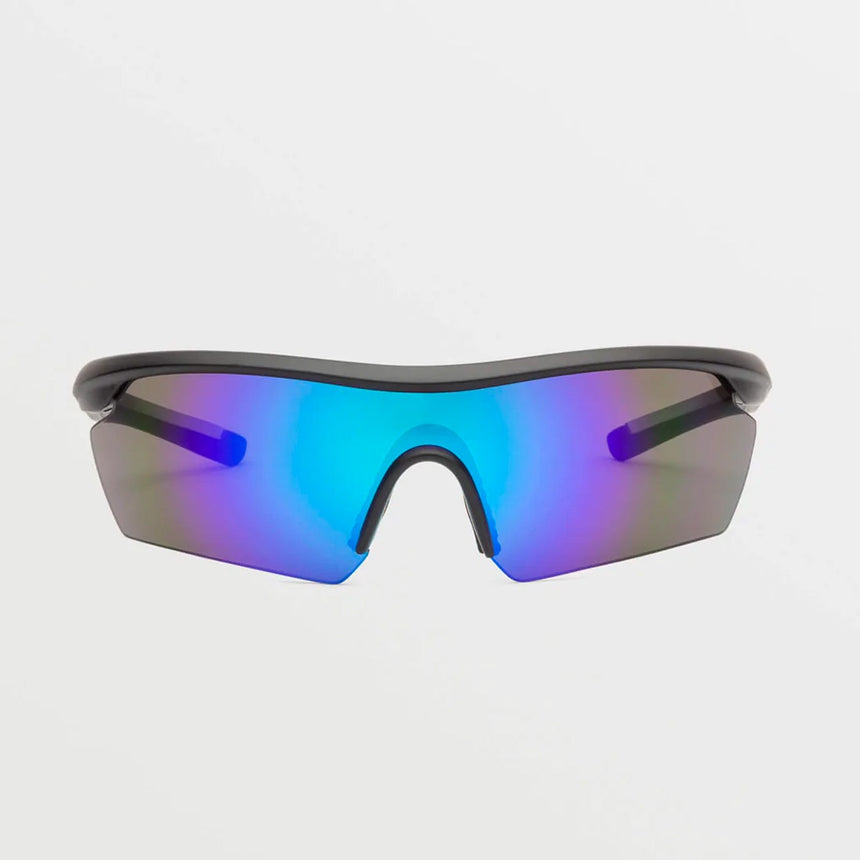 VOLCOM Download Sunglasses - Matte Black Clear Fade