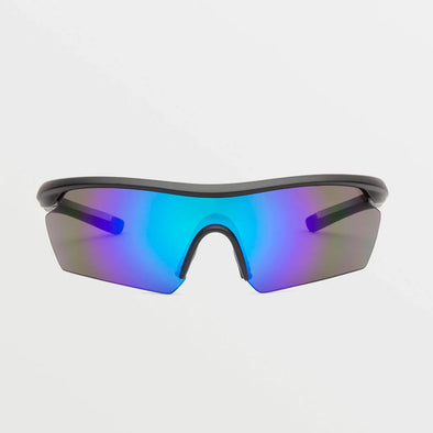 VOLCOM Download Sunglasses - Matte Black Clear Fade