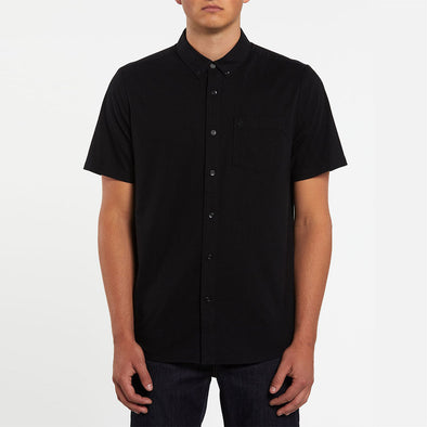 VOLCOM Everett Oxford S/S Shirt - New Black