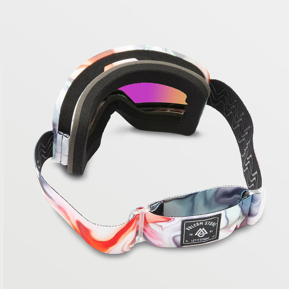 VOLCOM Garden Goggle 2023 - Nebula/Pink Chrome