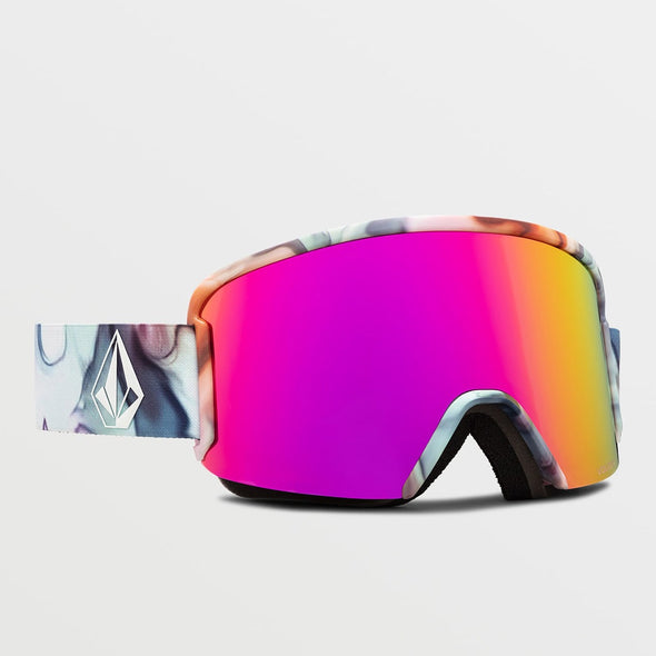 VOLCOM Garden Goggle 2023 - Nebula/Pink Chrome