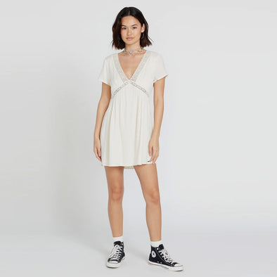 VOLCOM Haute Tea Dress - Cloud