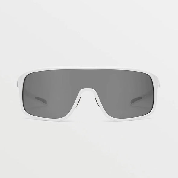 VOLCOM Macho Sunglasses - Gloss White