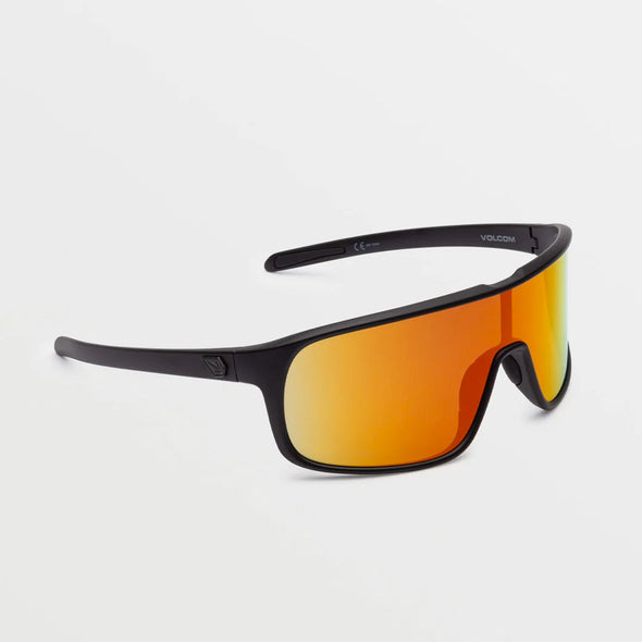 VOLCOM Macho Sunglasses - Matte Black