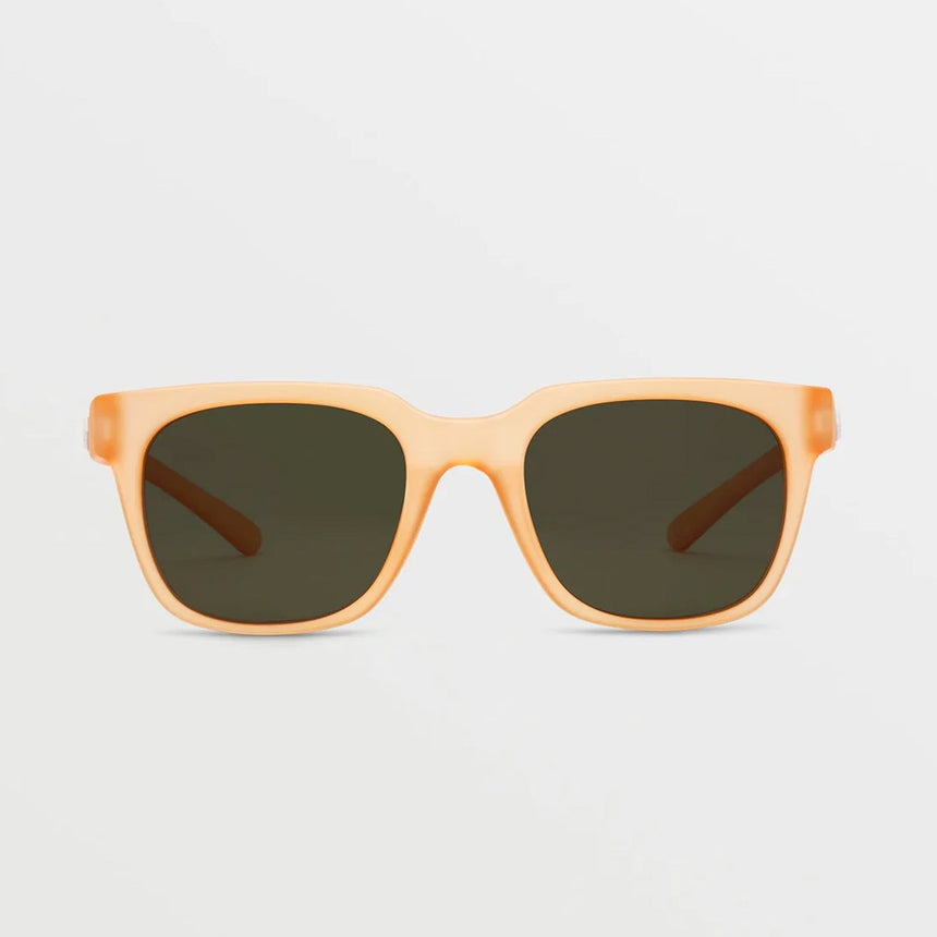 VOLCOM Morph Sunglasses - Matte Amber