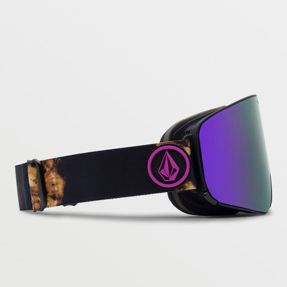 VOLCOM Odyssey Goggle 2023 - Bleach/Purple Chrome