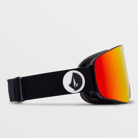 VOLCOM Odyssey Goggle 2023 - Gloss Black/Red Chrome