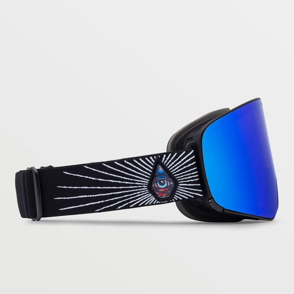 VOLCOM Odyssey Goggle 2023 - Jamie Lynn/Blue Chrome