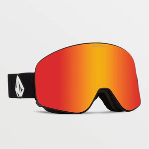 VOLCOM Odyssey Goggle 2025 - Matte Black/Red Chrome