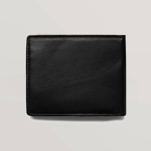 VOLCOM Single Stone Leather Wallet - Black