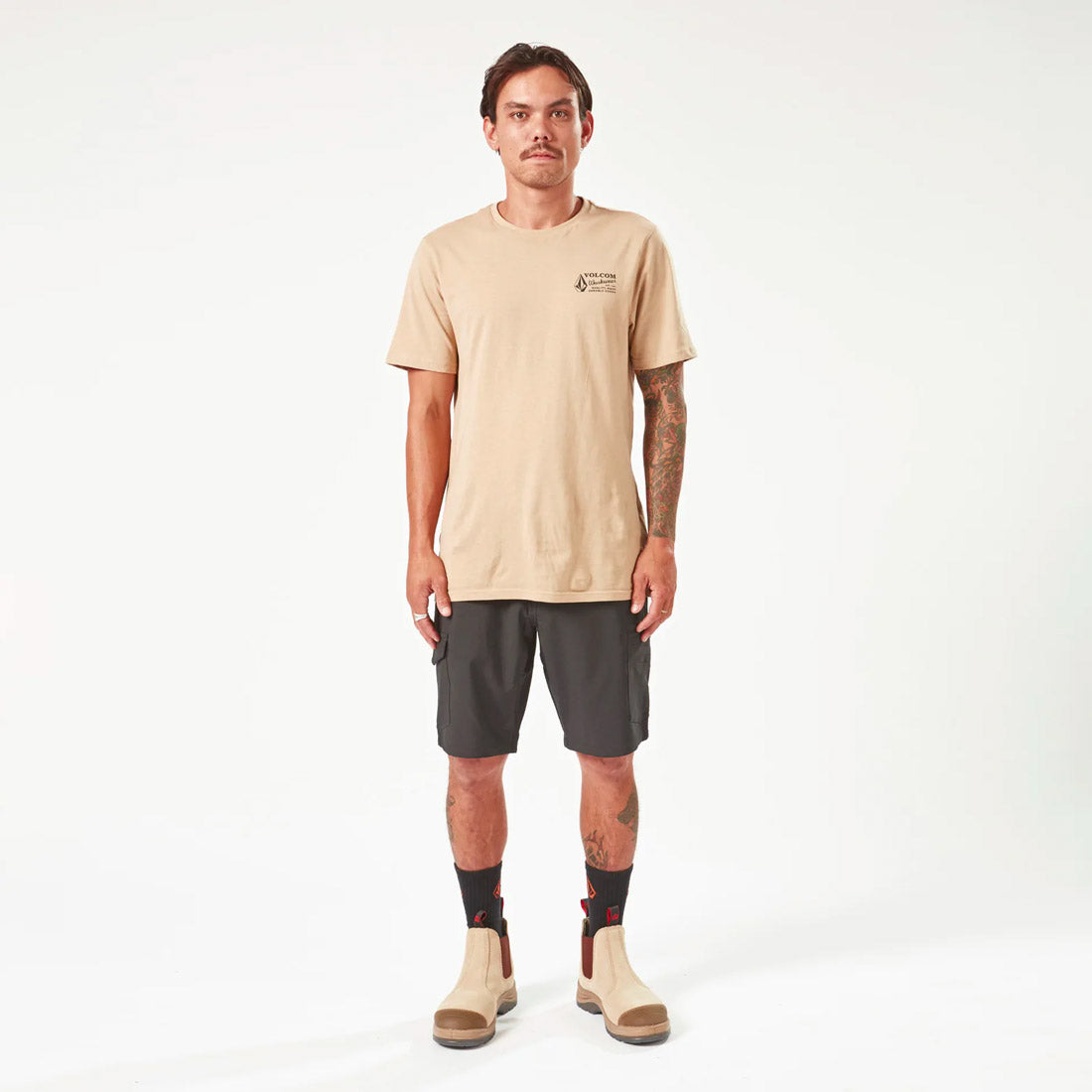 VOLCOM Workwear Slab Hybrid Short 20" - Black
