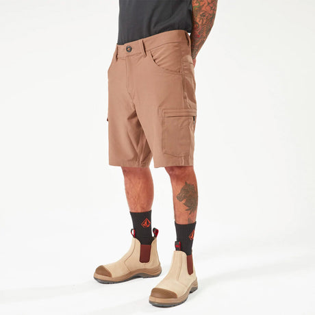 VOLCOM Workwear Slab Hybrid Short 20" - Brindle