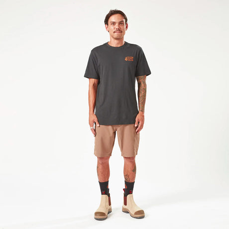 VOLCOM Workwear Slab Hybrid Short 20" - Brindle