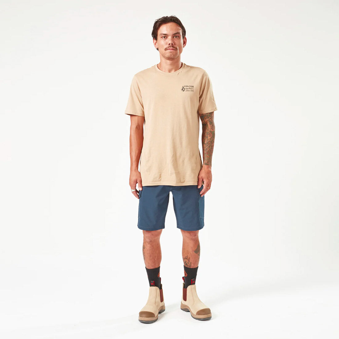 VOLCOM Workwear Slab Hybrid Short 20" - Navy
