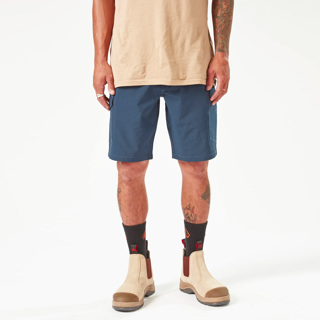 VOLCOM Workwear Slab Hybrid Short 20" - Navy