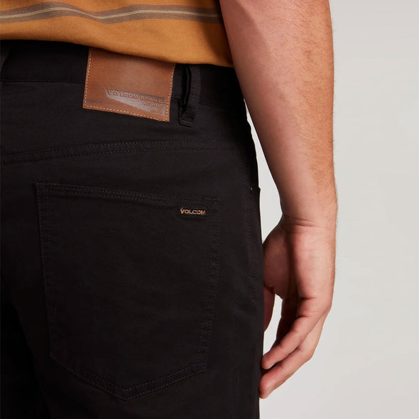VOLCOM Solver Lite 5 Pocket Pants - Black
