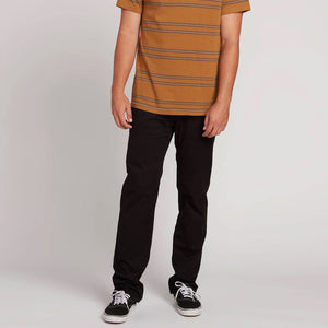 VOLCOM Solver Lite 5 Pocket Pants - Black