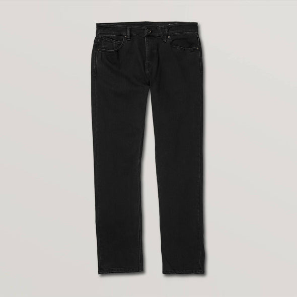 VOLCOM Solver Modern Fit Jeans - Black Out