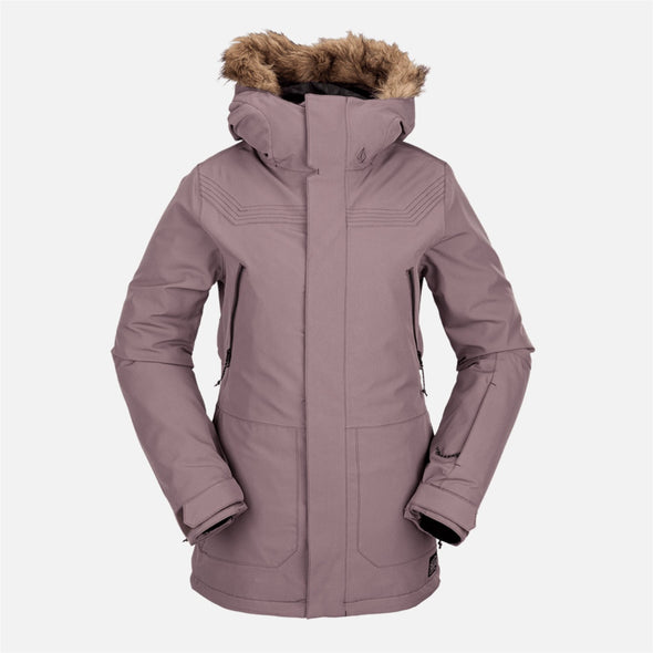 VOLCOM Women's Shadow Insulated Jacket 2023 - Rosewood
