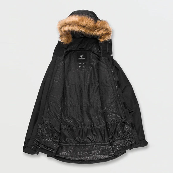 VOLCOM Women's Fawn Insulated Jacket 2023 - Black