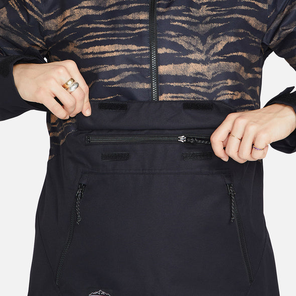 VOLCOM Women's Mirror Pullover Jacket 2023 - Tiger Print